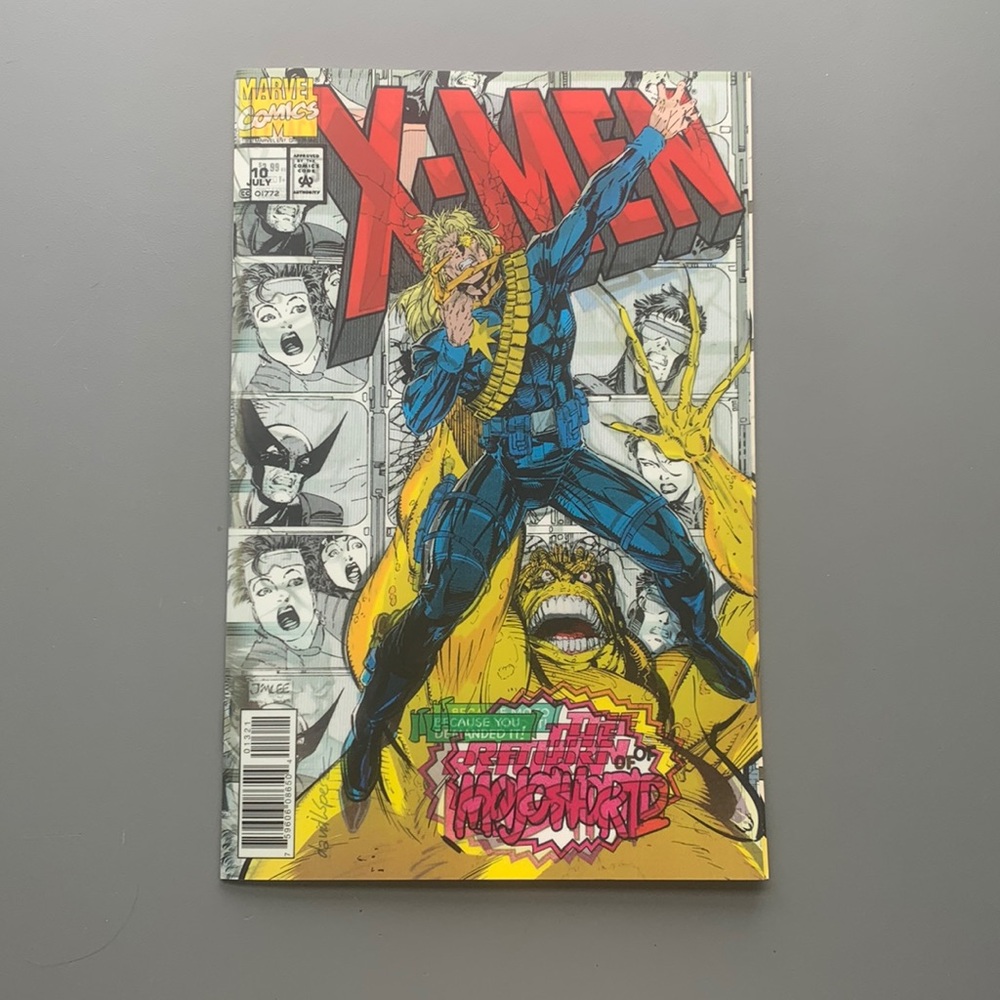 (C28) X-Men Blue #13 3D Lenticular Variant Cover Marvel Comics 2018